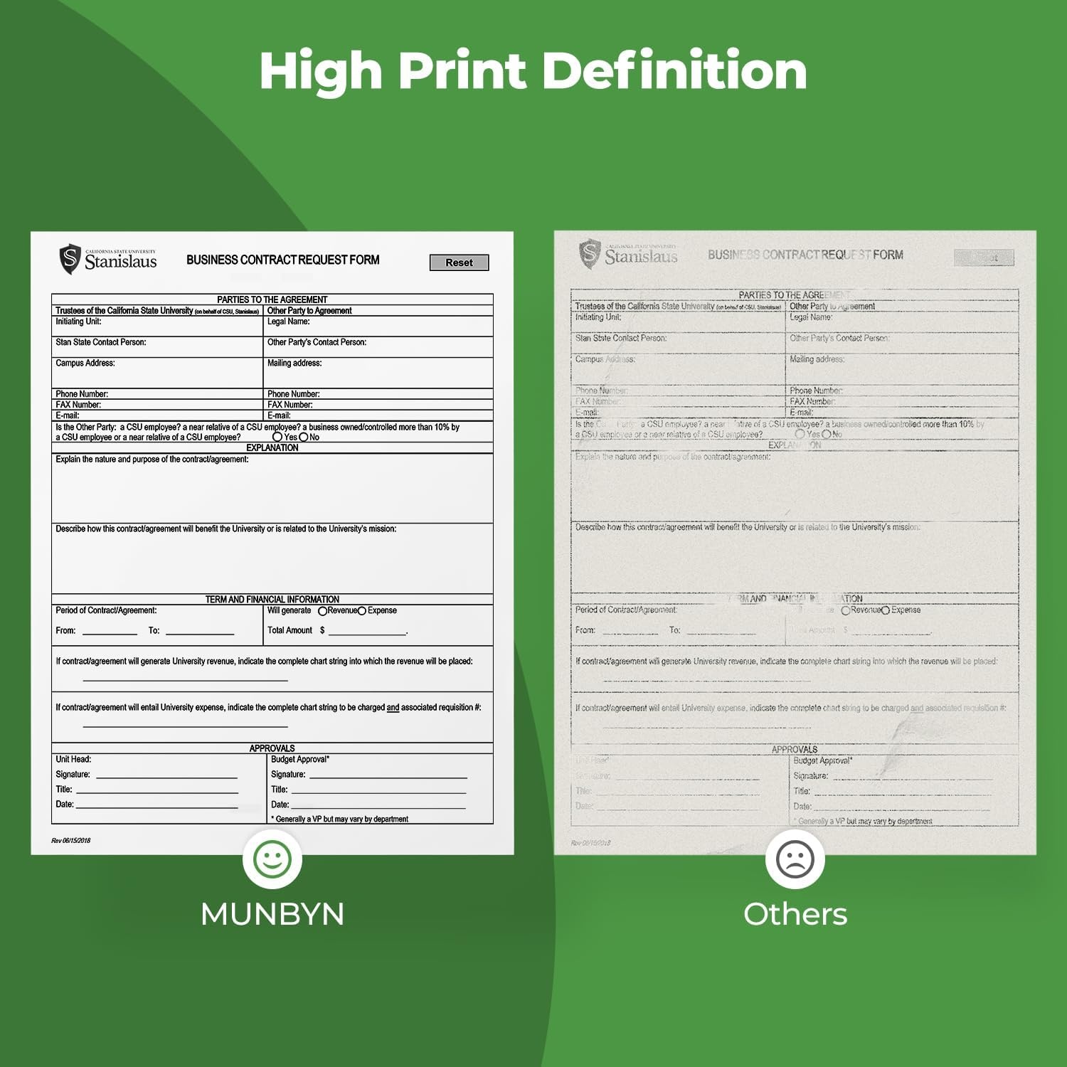 image:imageMUNBYN Thermal Printer Paper 85 x 11 Inch Single Sheet NonContinuous US Letter Size Thermal Paper 100 Sheets Compatible with ITP01A40 Portable Thermal Printer