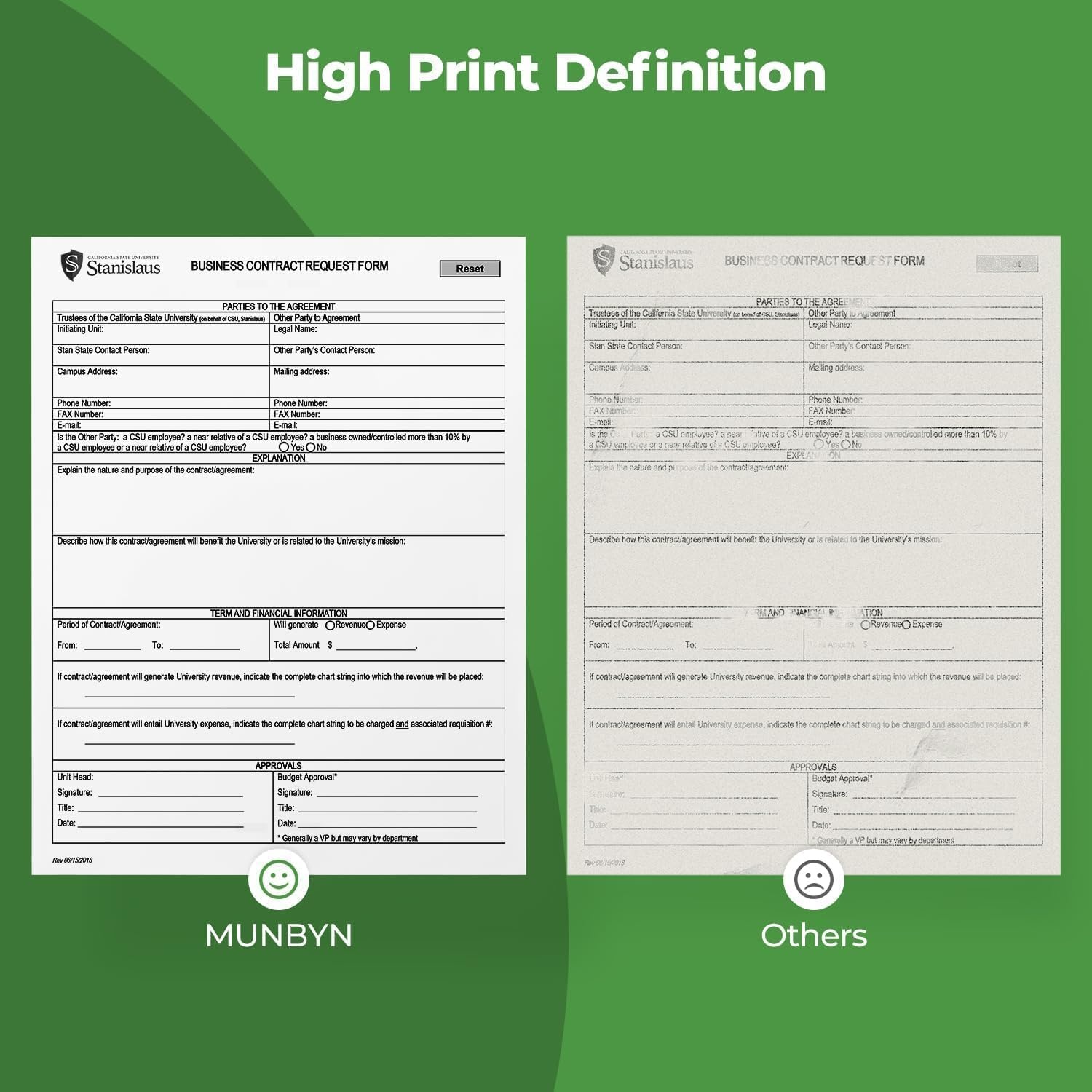 image:imageMUNBYN Thermal Printer Paper 85 x 11 Inch US Letter Size Thermal Paper 100 Sheets Compatible with ITP02 and ITP01 Continual Feeding Thermal Paper