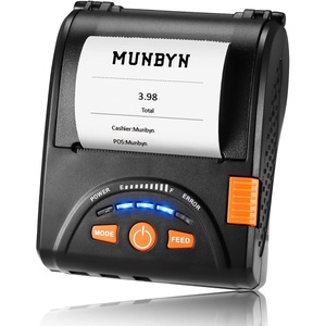 image:imageMUNBYN Bluetooth Receipt Printer 58mm Mini Wireless POS Thermal Printer for Restaurant Portable for AndroidWindows