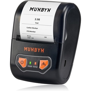 image:imageMUNBYN Bluetooth Receipt Printer Portable Thermal Receipt Printers for Small Business Sales Retail 58mm Mini Receipt Printer Compatible with AndroidWindowsMacChromeOSLinuxNot Support iOS