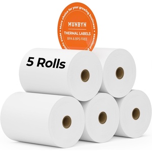 image:imageMUNBYN Thermal Paper 3 18 x 230ft 10 Rolls Receipt Paper Work for Star Micronics TSP100 TSP143 Epson 80mm Receipt Printer Square POS Register 80mm Thermal Receipt Papers BPA Free Plus Version2 14 x 85