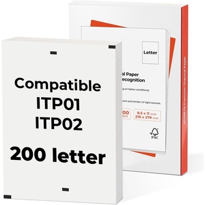 image:imageMUNBYN Thermal Printer Paper 85 x 11 Inch US Letter Size Thermal Paper 200 Sheets Compatible with ITP02 and ITP01 Continual Feeding Thermal Paper