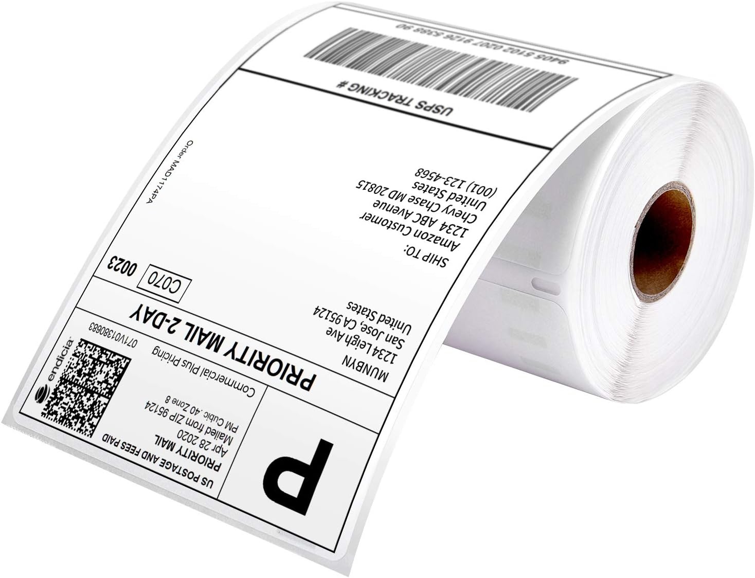 image:imageLabel Holder for Rolls and Fanfold Labels4x6 Direct Thermal Shipping Label 220 LabelsRoll