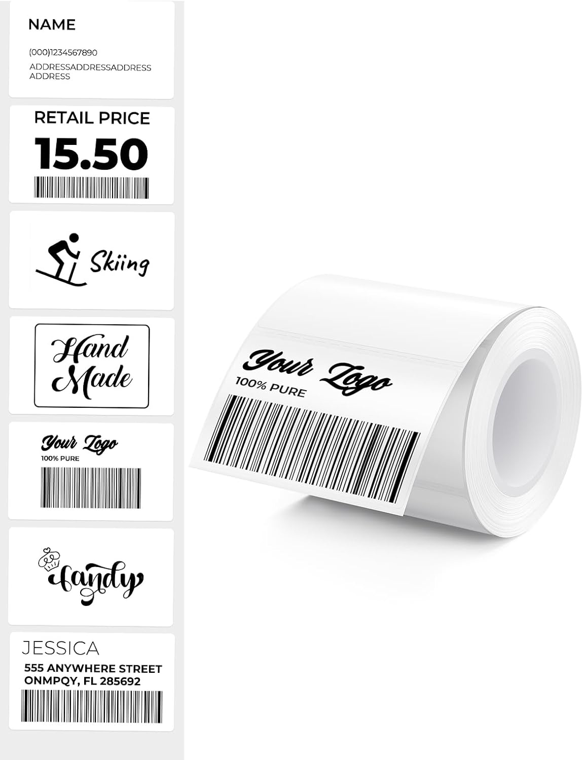 image:imageMUNBYN MC240 Bluetooth Thermal Label PrinterM110M220M221M120 Thermal Label