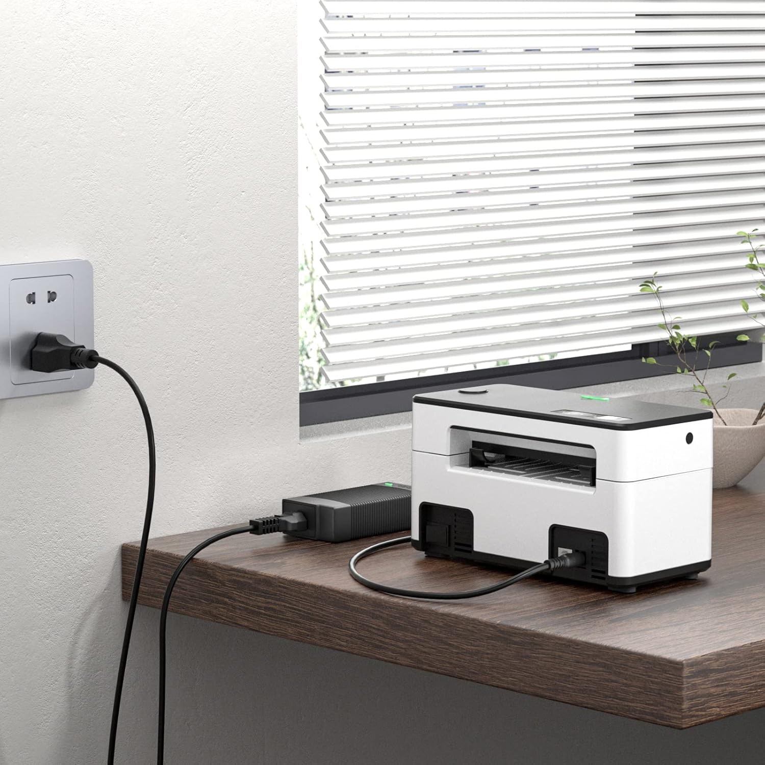image:imageMUNBYN Printer Power Adapter for 941 130 129 and Printer Power Cable for 941 130 129