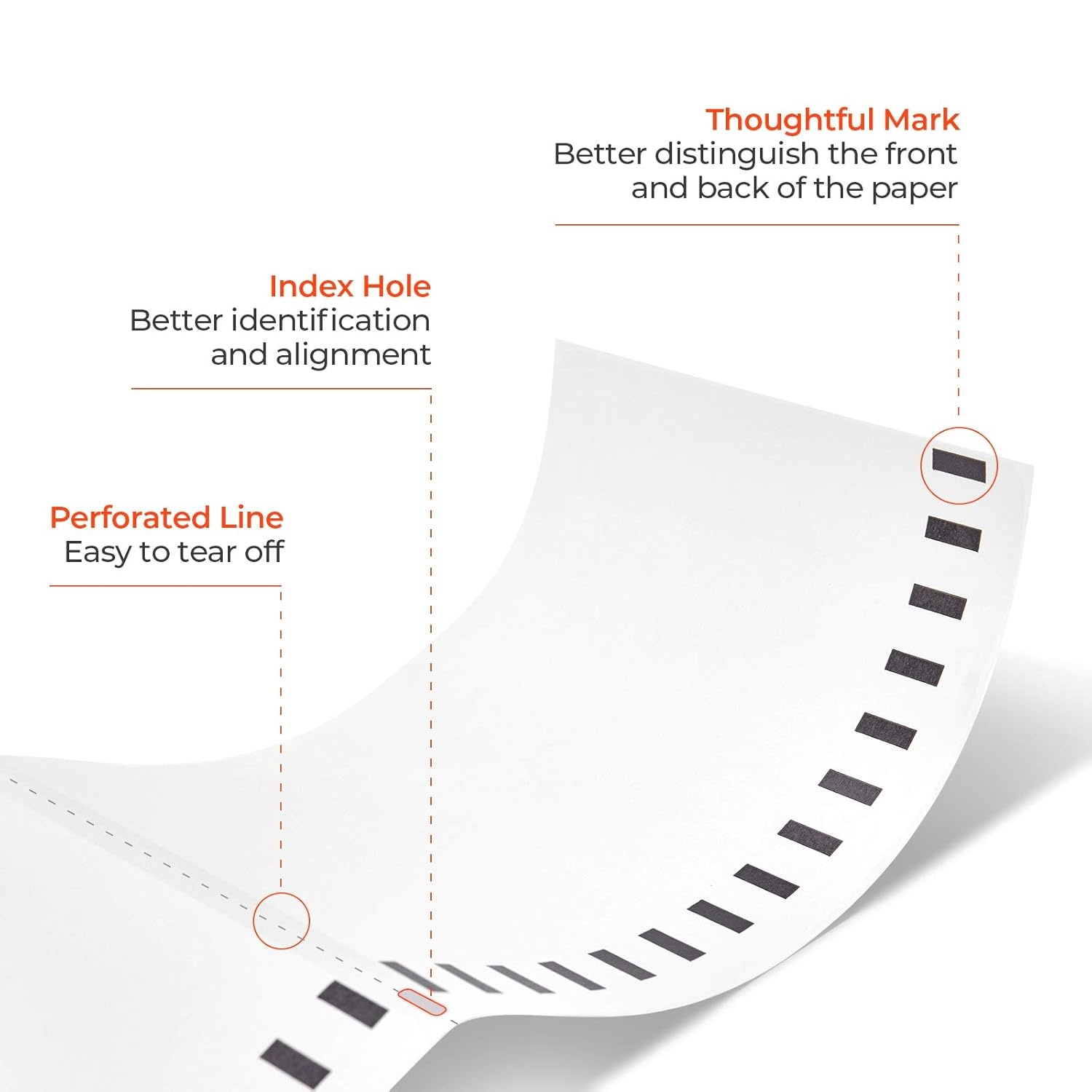 image:imageMUNBYN Thermal Direct Shipping Labels 4x6 Labels for Thermal Printer 500 Sheets1 Rolls Commercial Grade2204 Labels