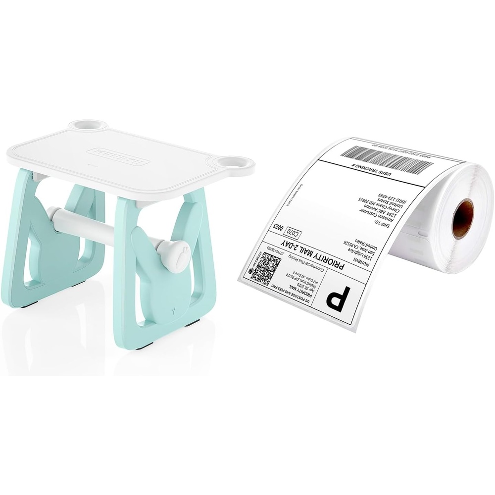 image:imageLabel Holder for Rolls and Fanfold Labels4x6 Direct Thermal Shipping Label 220 LabelsRoll