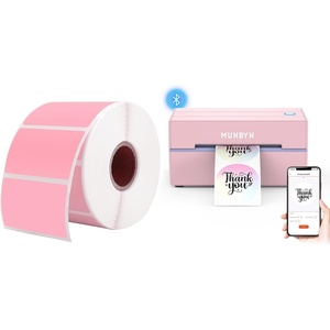 image:image225x125 Pink Thermal Labels 1 Thermal Label Printer