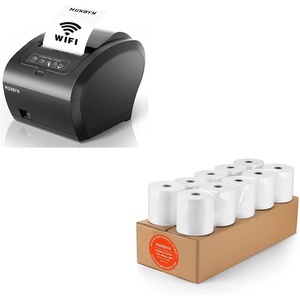 image:imageMUNBYN WiFi Receipt Printer with USB Port and Thermal Paper 3 18 x 230ft 10 Rolls Receipt Paper