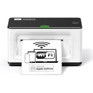 image:imageMUNBYN Wireless WiFi Thermal Printer Shipping Label Printer Compatible with AirPrint iPhone iPad MacOS Android Windows Suit for Small BusinessNo Ink Fast amp Clear PrintingWhite