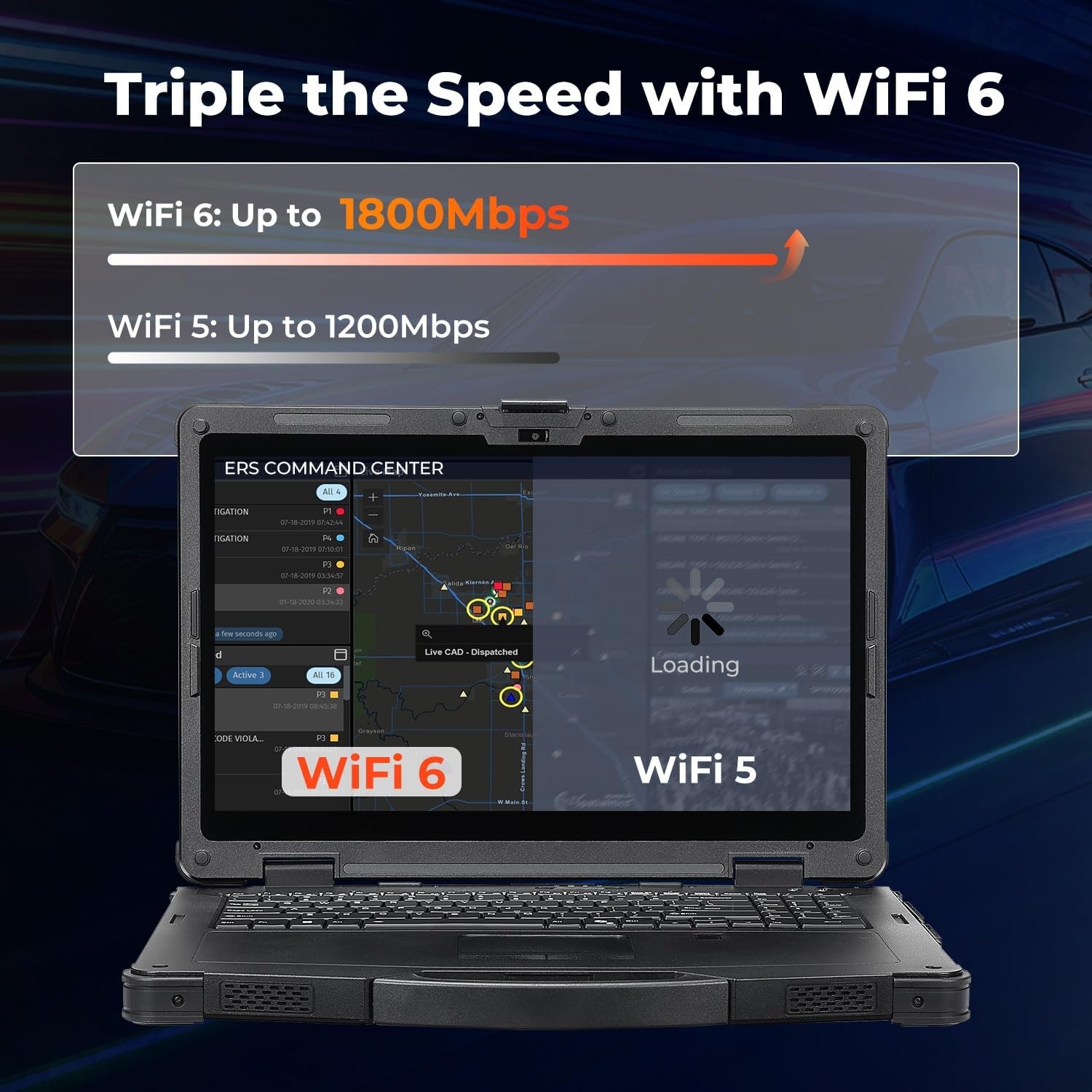 image:imageMUNBYN HighEnd Rugged Laptop IRX17 156 Windows 11 Pro Intel i71255U 32GB DDR5512GB SSD 1000 Nits Sunlight Readable WiFi 6 IP65 Heavy Duty Laptop Dual Batteries 2Y ProtectionNew