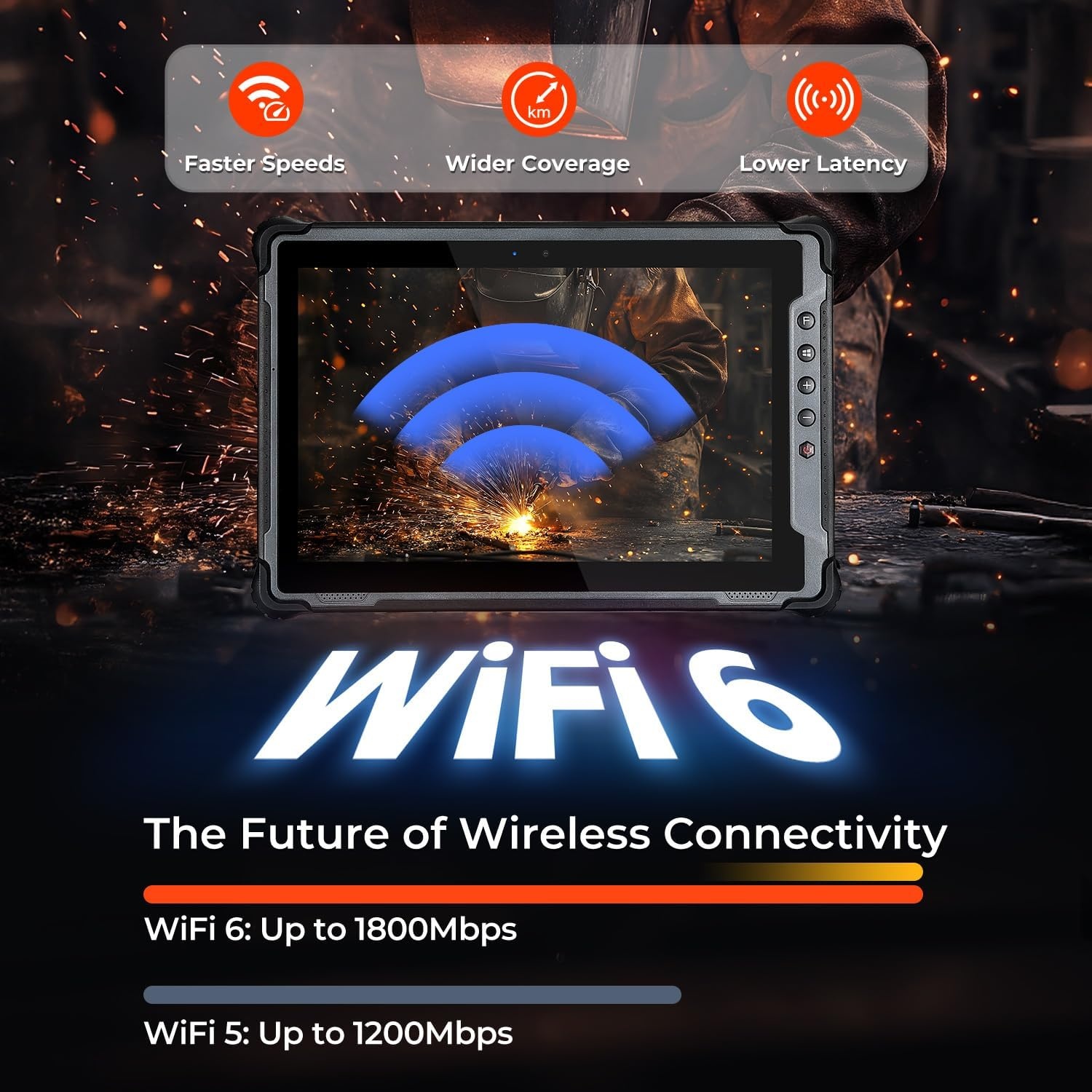 image:imageMUNBYN Rugged Windows Tablet IRT12 1000nit Sunlight Readable WiFi 6 Tough Tablet 101inch Windows 11 Pro Intel N100 8GB128GB Rugged PC 4G LTE GPS Outdoor Computer 2026 2Y ProtectionGray