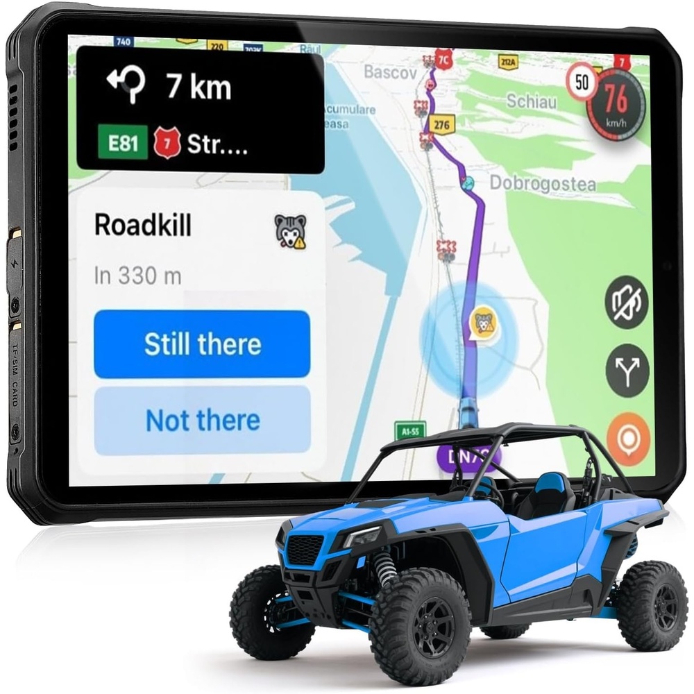 image:imageMUNBYN Rugged Tablet Android 14 ILT03 868 GPS Tablet for UTV 33W Fast Charging IP68 Waterproof 8000mAh Lasts 11 Hours 32MP48MP Dual Camera 8GB128GB 4G LTE for Offroad Drone 2Y Protection