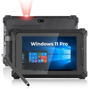 image:imageMUNBYN Rugged Windows Tablet with Barcode Scanner IRT06 8 Windows 11 Pro Equip with Honeywell N4680 1D2D QR Inventory Scanner 8GB128GB Industrial Tablets for ERP WMS