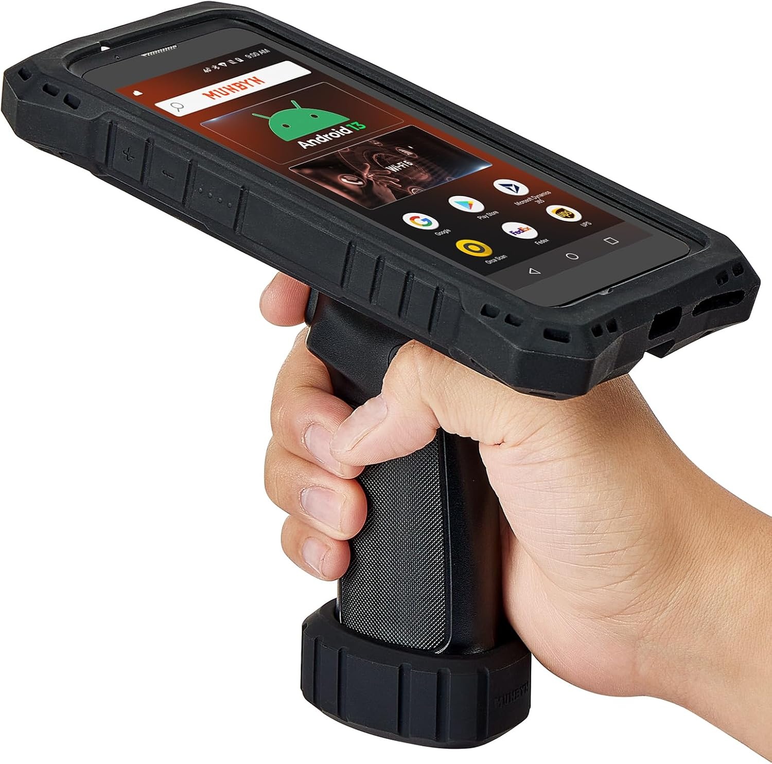 image:imageMUNBYN Android Barcode Scanner Cover for IPDA086PIPDA101P Model with Pistol Grip One Not Compatible Without Pistol Grip One
