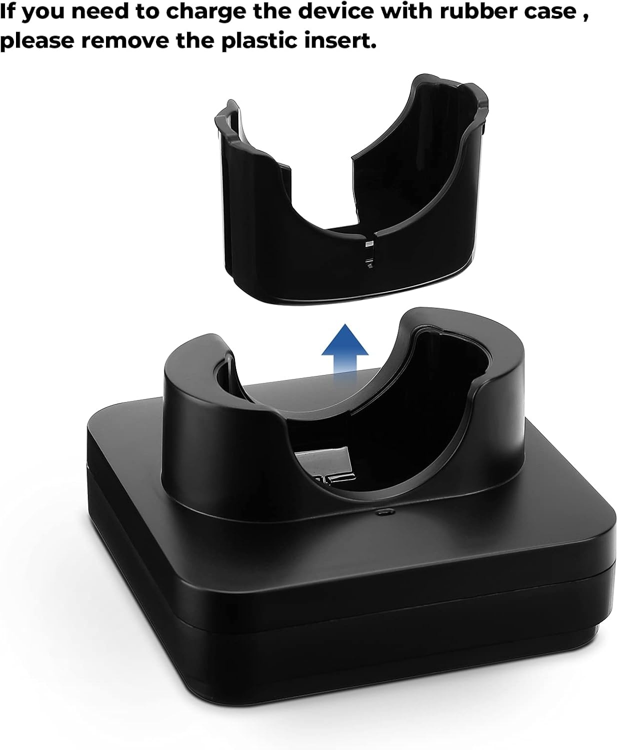 image:imageMUNBYN Quadruple Charger for IPDA083PIPDA088P Support Charging with Case amp Pistol Grip Dock Charger Cradle for Android Long Range Barcode Scanner 2D Android 11 No Pogo Pin Needed