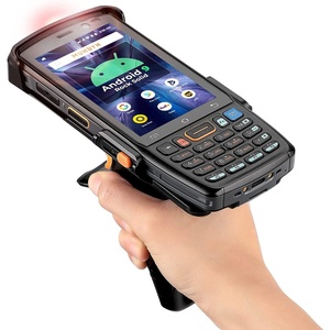 image:imageMUNBYN 2024 New Android Barcode Scanner with Pistol Grip Equip with 2D SE4710 Zebra Scanner 4Inch Screen Android 90 4G WiFi Rugged IP67 Android Scanner Handheld for Inventory Warehouse