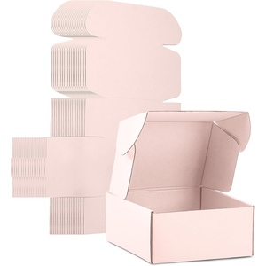 image:imageMUNBYN 25 Pack Shipping box 9x6x4 Inch Corrugated Mailing Box For Small Business Packing and Moving Gift Box Mailer Pink
